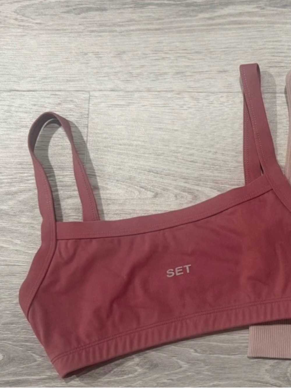 SET Active Mauve Pink Sports Bra